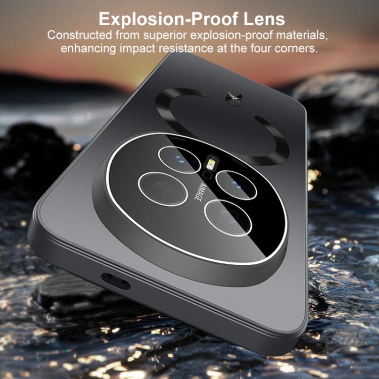 For Honor Magic8 Ice Magnetic Explosion-proof Lens Film PC Phone Case