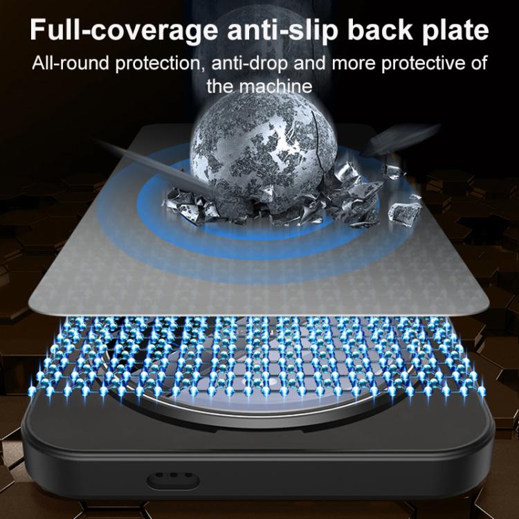 For Huawei Mate 80 Ice Magnetic Straight Edge Lens Holder Magnetic Phone Case