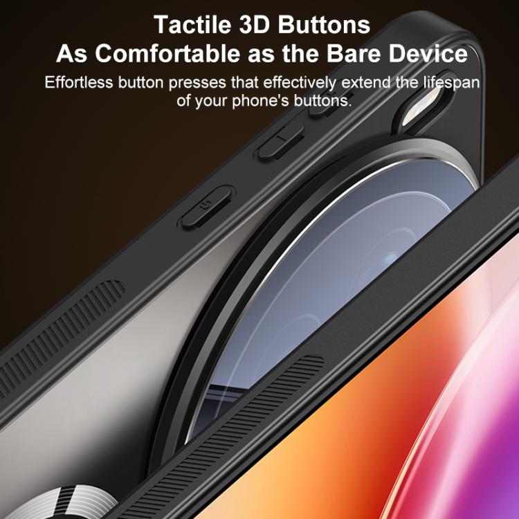 For Huawei Mate 70 Straight Edge Camshield Lens Frame Holder Magnetic Phone Case