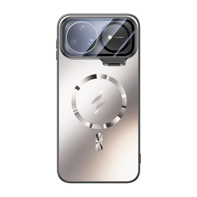 For Huawei nova 15 Pro Straight Edge Camshield Lens Frame Holder Magnetic Phone Case