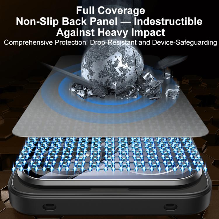 For Huawei nova 15 Pro Straight Edge Camshield Lens Frame Holder Magnetic Phone Case