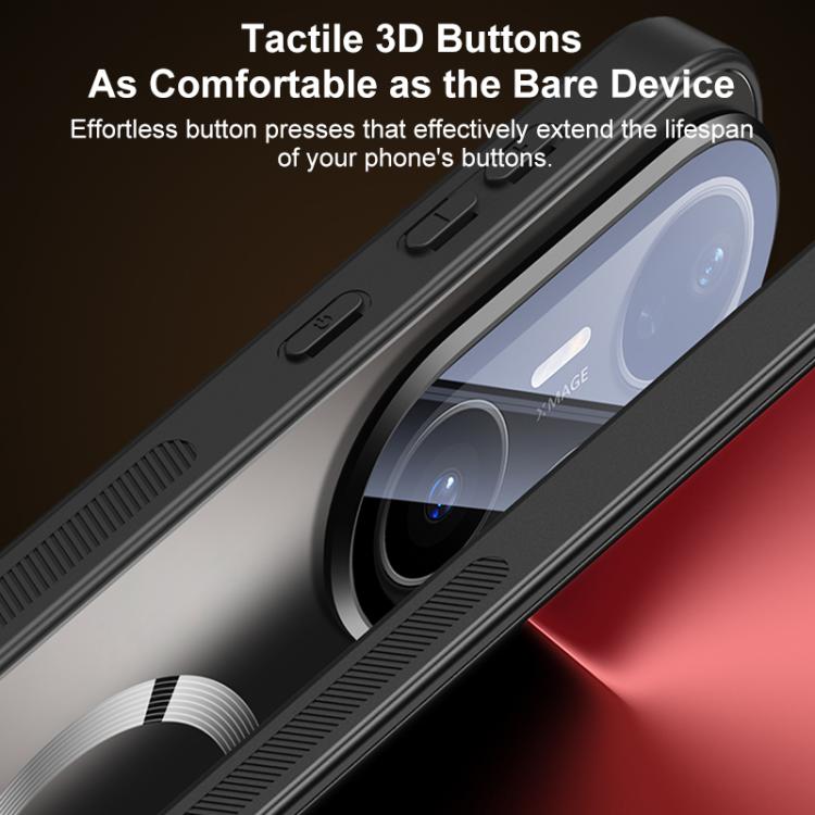 For Huawei Pura 80 Straight Edge Camshield Lens Frame Holder Magnetic Phone Case