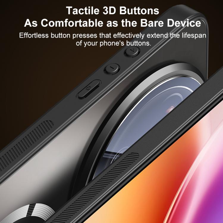 For Xiaomi 17 Ultra Straight Edge Camshield Lens Frame Holder Magnetic Phone Case