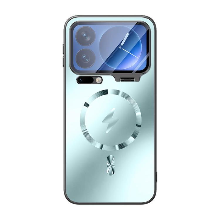 For Xiaomi 17 Pro Max Straight Edge Camshield Lens Frame Holder Magnetic Phone Case