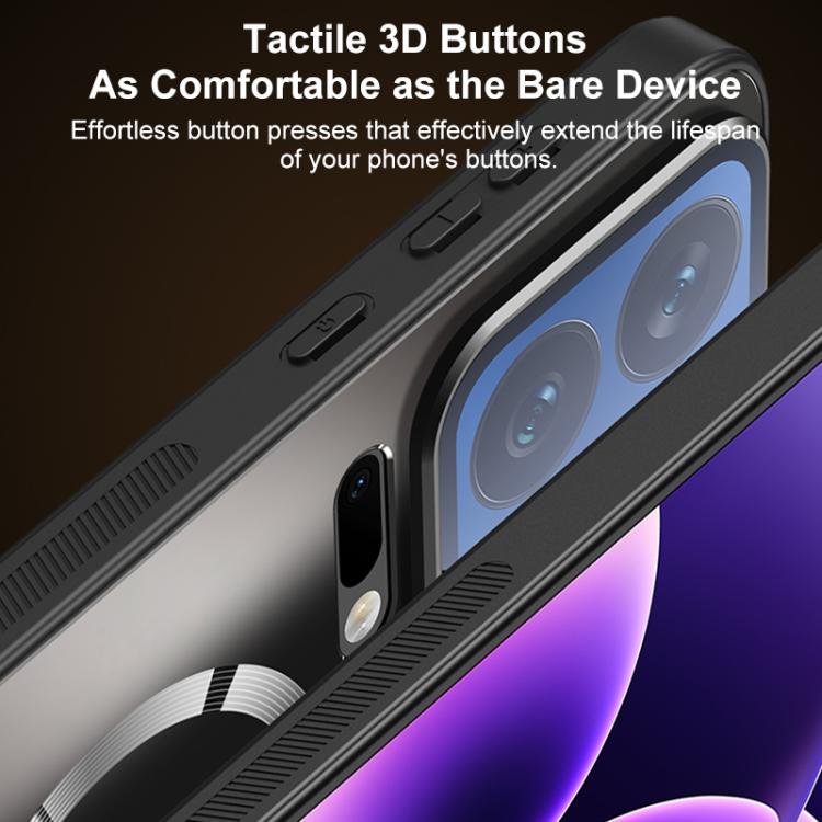 For Xiaomi 17 Pro Max Straight Edge Camshield Lens Frame Holder Magnetic Phone Case