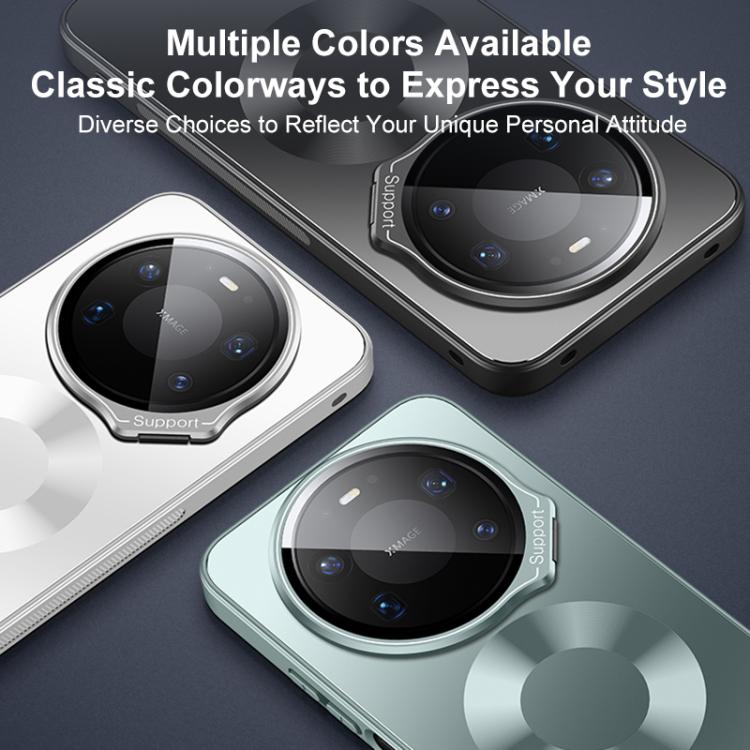For Huawei Mate 80 Imitation Mate 80 Frosted Camshield Lens-Integrated Holder Phone Case
