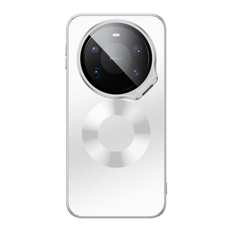 For Huawei Mate 70 Imitation Mate 80 Frosted Camshield Lens-Integrated Holder Phone Case