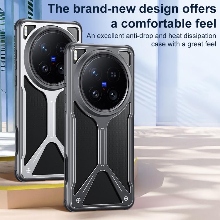 For vivo X200 Ultra Ice Shield Hollow Heat Dissipation TPU Phone Case