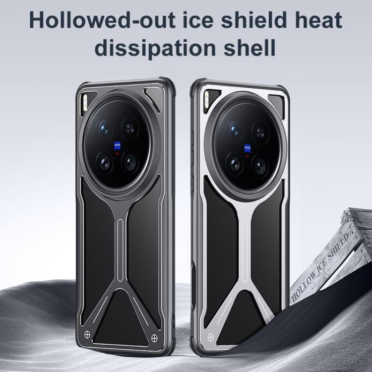 For vivo X200 Ultra Ice Shield Hollow Heat Dissipation TPU Phone Case
