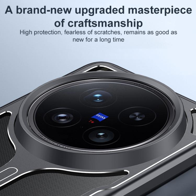 For vivo X200 Ultra Ice Shield Hollow Heat Dissipation TPU Phone Case