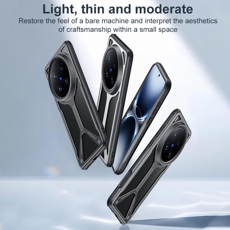 For vivo X200 Ultra Ice Shield Hollow Heat Dissipation TPU Phone Case