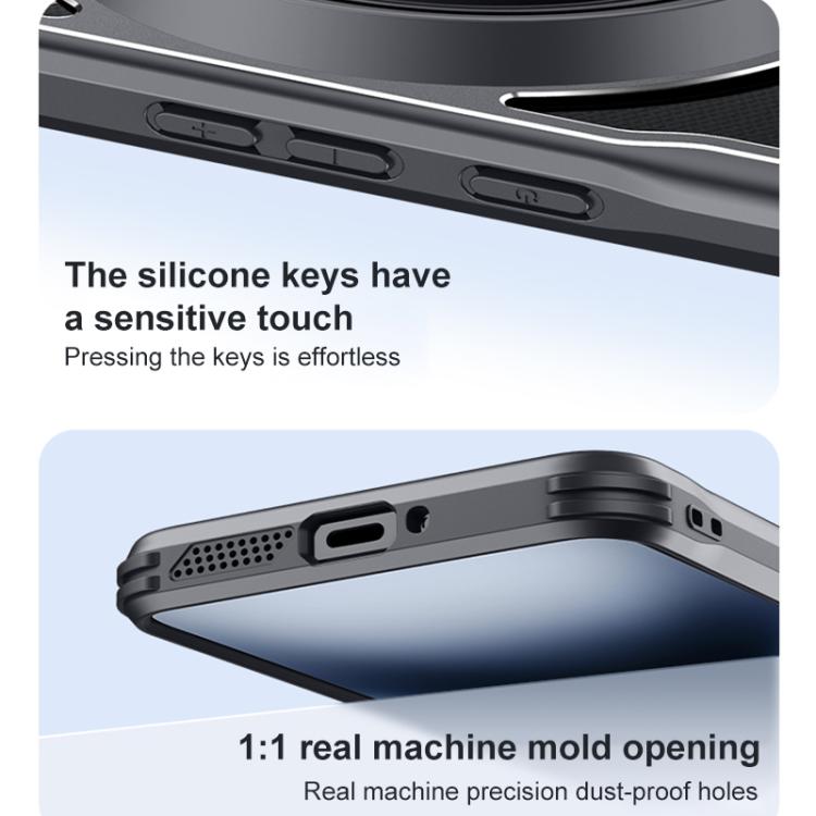 For vivo X200 Ultra Ice Shield Hollow Heat Dissipation TPU Phone Case