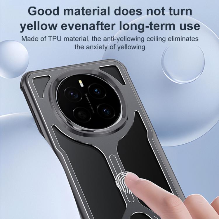 For Honor Magic7 Ice Shield Hollow Heat Dissipation TPU Phone Case