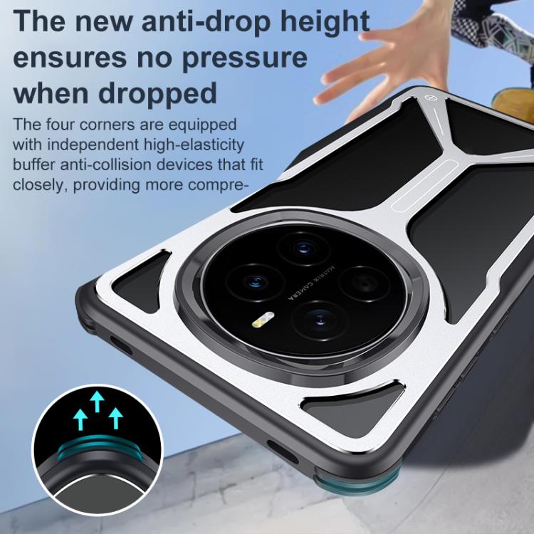 For Honor Magic7 Ice Shield Hollow Heat Dissipation TPU Phone Case