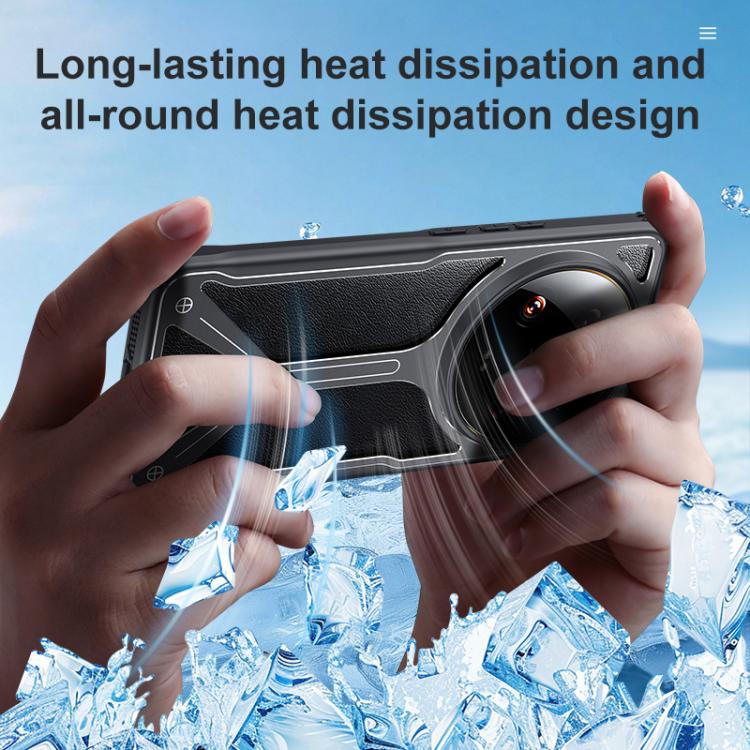 For Xiaomi 14 Ultra Ice Shield Hollow Heat Dissipation TPU Phone Case