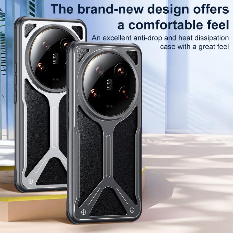 For Xiaomi 14 Ultra Ice Shield Hollow Heat Dissipation TPU Phone Case