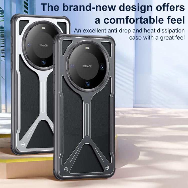 For Huawei Mate 60 Pro Ice Shield Hollow Heat Dissipation TPU Phone Case