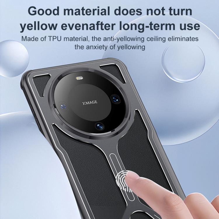 For Huawei Mate 60 Pro Ice Shield Hollow Heat Dissipation TPU Phone Case
