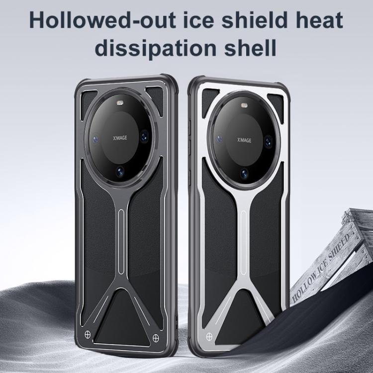 For Huawei Mate 60 Pro Ice Shield Hollow Heat Dissipation TPU Phone Case