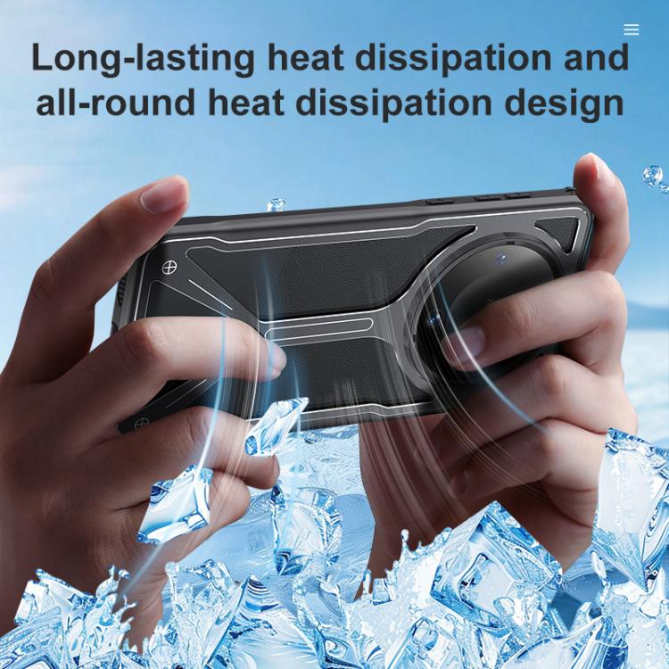 For Huawei Mate 60 Pro Ice Shield Hollow Heat Dissipation TPU Phone Case
