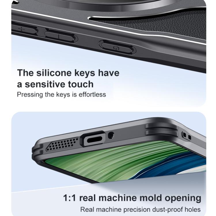 For Huawei Mate 60 Pro Ice Shield Hollow Heat Dissipation TPU Phone Case