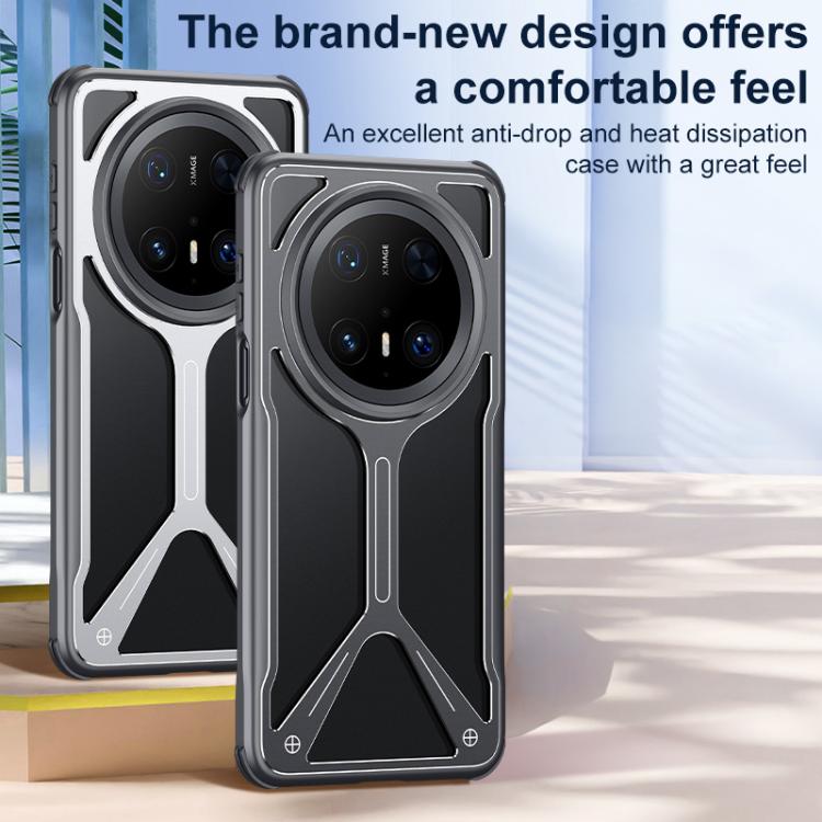 For Huawei Mate 70 Ice Shield Hollow Heat Dissipation TPU Phone Case