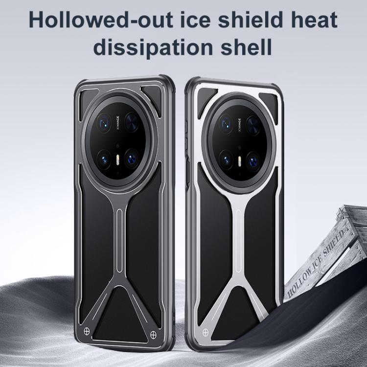 For Huawei Mate 70 Ice Shield Hollow Heat Dissipation TPU Phone Case