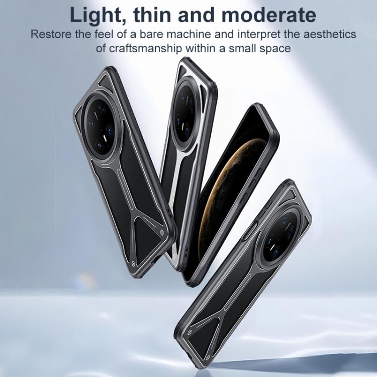 For Huawei Mate 70 Ice Shield Hollow Heat Dissipation TPU Phone Case