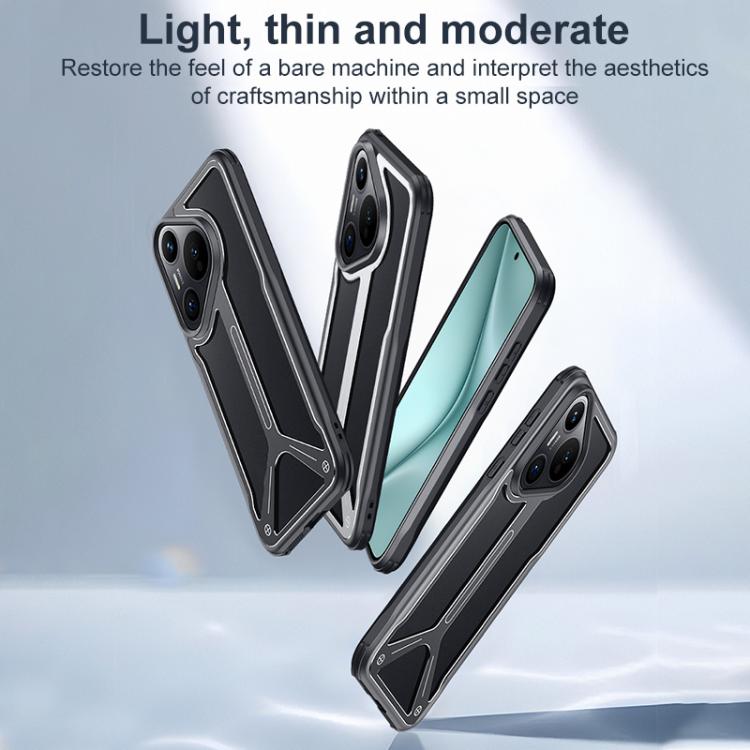 For Huawei Pura 70 Ice Shield Hollow Heat Dissipation TPU Phone Case