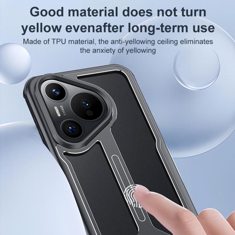 For Huawei Pura 70 Ice Shield Hollow Heat Dissipation TPU Phone Case