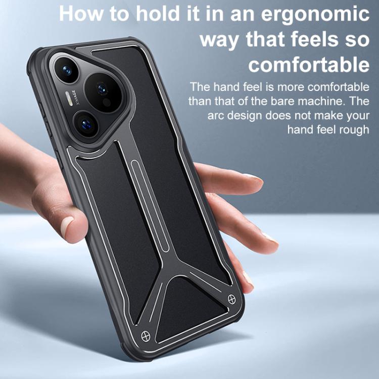 For Huawei Pura 70 Ice Shield Hollow Heat Dissipation TPU Phone Case