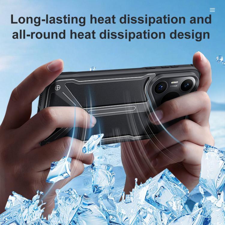 For Huawei Pura 70 Ice Shield Hollow Heat Dissipation TPU Phone Case