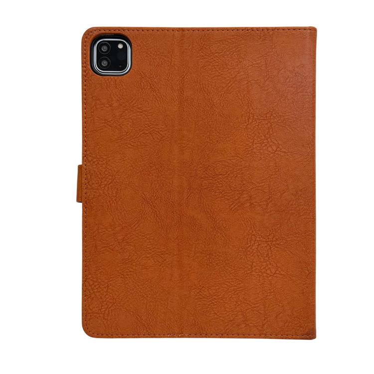 For iPad Air 13 2026 / 2025 / 2024 Magpie Embossed Vegan Leather Smart Tablet Case