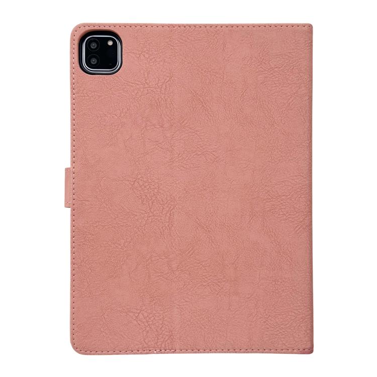 For iPad Air 11 2026 / 2025 / 2024 Magpie Embossed Vegan Leather Smart Tablet Case