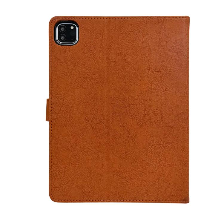 For iPad Pro 13 2025 / 2024 Magpie Embossed Vegan Leather Smart Tablet Case