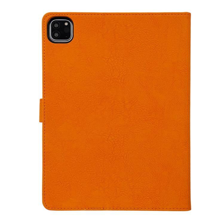 For iPad Pro 11 2025 / 2024 Magpie Embossed Vegan Leather Smart Tablet Case