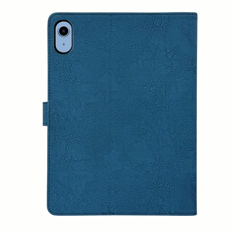 For iPad 2025 / 2022 Magpie Embossed Vegan Leather Smart Tablet Case