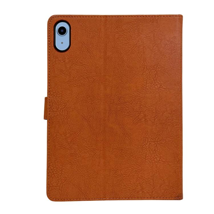 For iPad mini 2024 / mini 6 Magpie Embossed Vegan Leather Smart Tablet Case