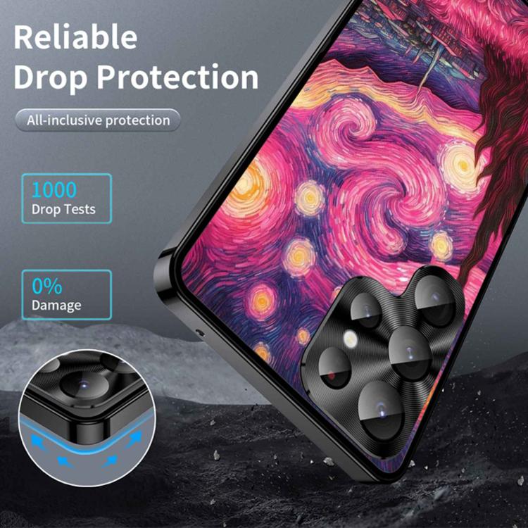 For Samsung Galaxy S26 Ultra 5G Metal Frame UA Color Printed Magnetic Shockproof Phone Case