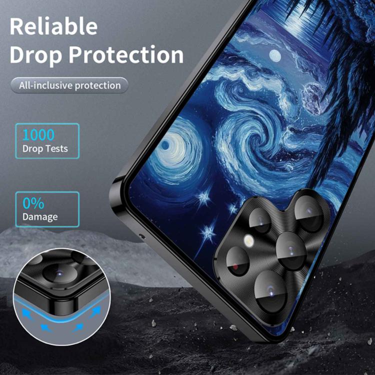 For Samsung Galaxy S26 Ultra 5G Metal Frame UA Color Printed Magnetic Shockproof Phone Case
