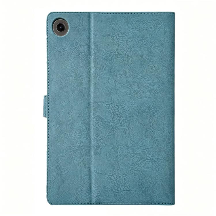 For Samsung Galaxy Tab A8 2021 X200 Magpie Embossed Vegan Leather Tablet Case