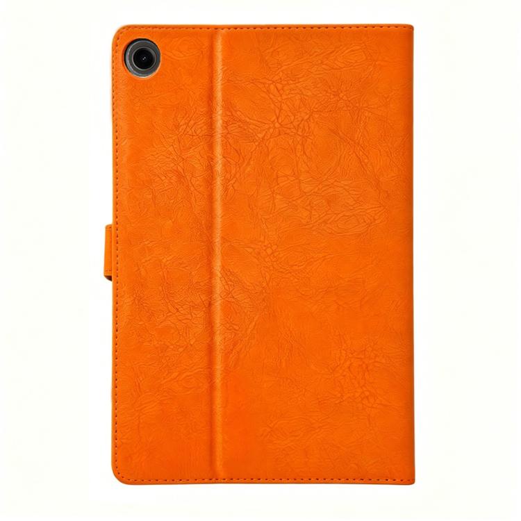 For Samsung Galaxy Tab A8 2021 X200 Magpie Embossed Vegan Leather Tablet Case