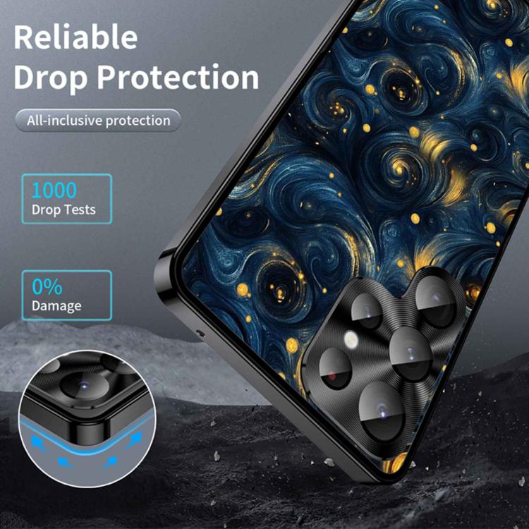 For Samsung Galaxy S26 Ultra 5G Metal Frame UA Color Printed Magnetic Shockproof Phone Case