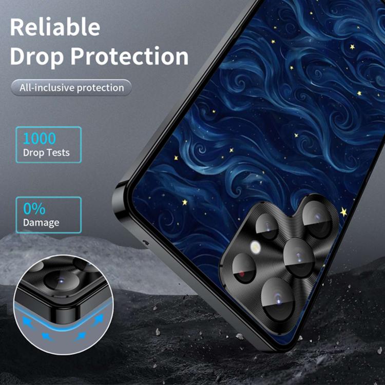 For Samsung Galaxy S26 Ultra 5G Metal Frame UA Color Printed Magnetic Shockproof Phone Case