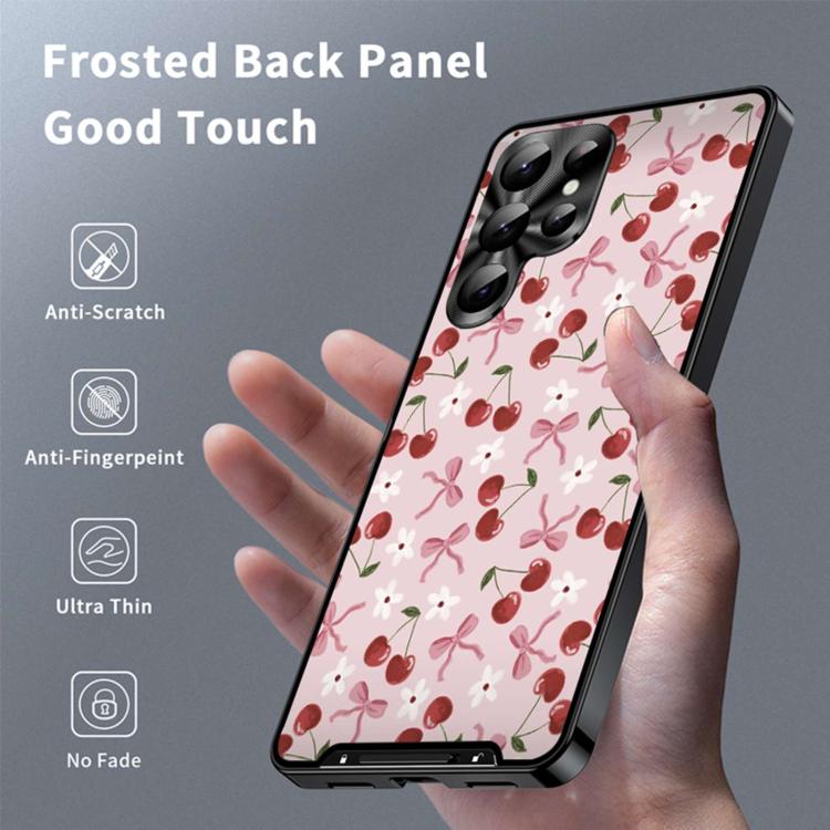 For Samsung Galaxy S26 Ultra 5G Metal Frame UA Color Printed Magnetic Shockproof Phone Case