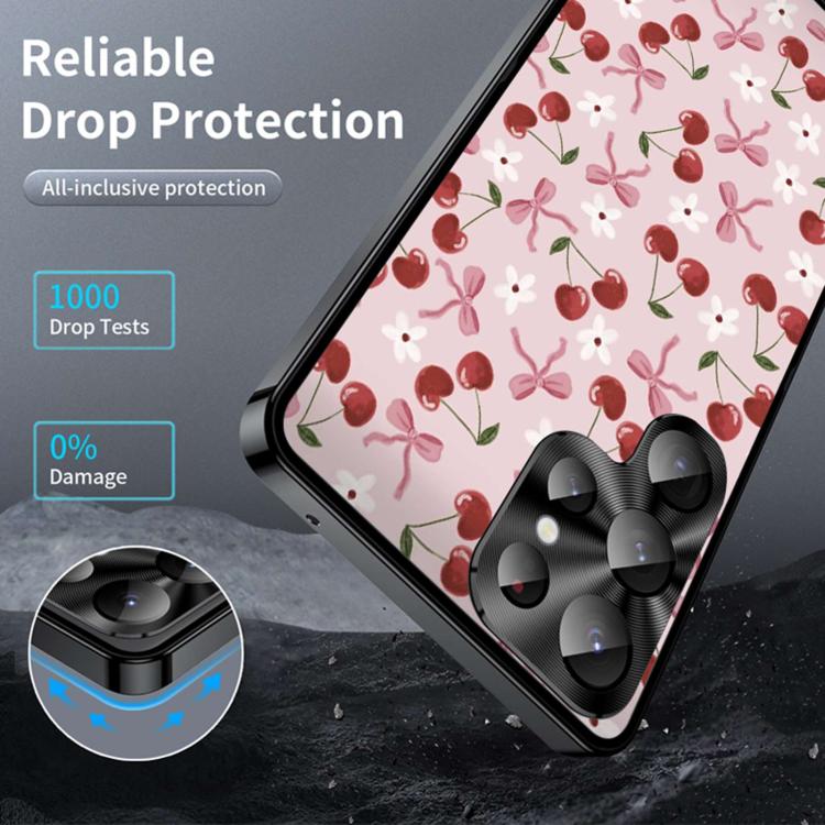 For Samsung Galaxy S26 Ultra 5G Metal Frame UA Color Printed Magnetic Shockproof Phone Case