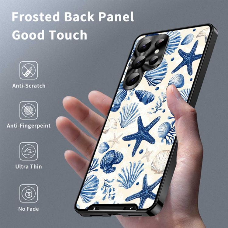 For Samsung Galaxy S26 Ultra 5G Metal Frame UA Color Printed Magnetic Shockproof Phone Case