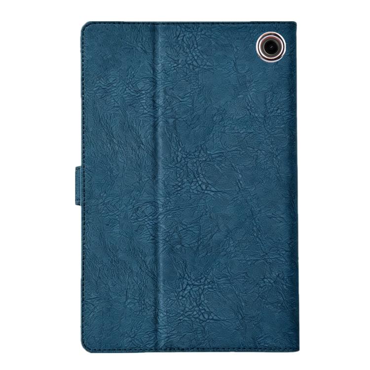 For Amazon Kindle Fire HD8 2024 / 2022 Magpie Embossed Vegan Leather Smart Tablet Case