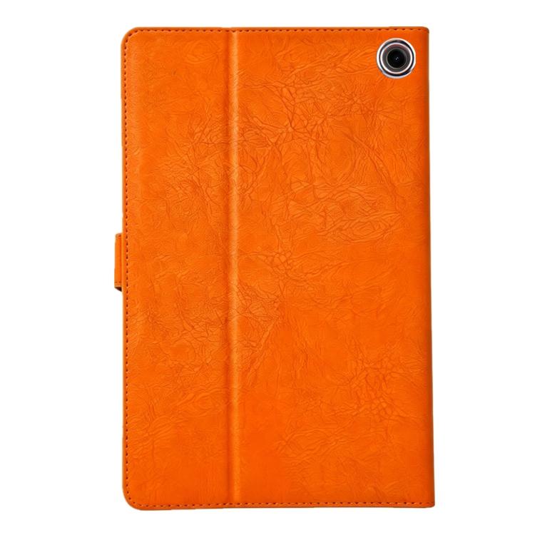 For Amazon Kindle Fire HD8 2024 / 2022 Magpie Embossed Vegan Leather Smart Tablet Case