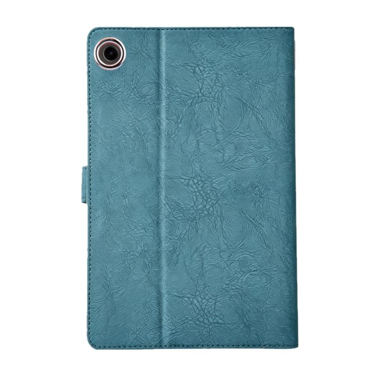 For Amazon Kindle Fire HD8 2018 / 2017 Magpie Embossed Vegan Leather Smart Tablet Case
